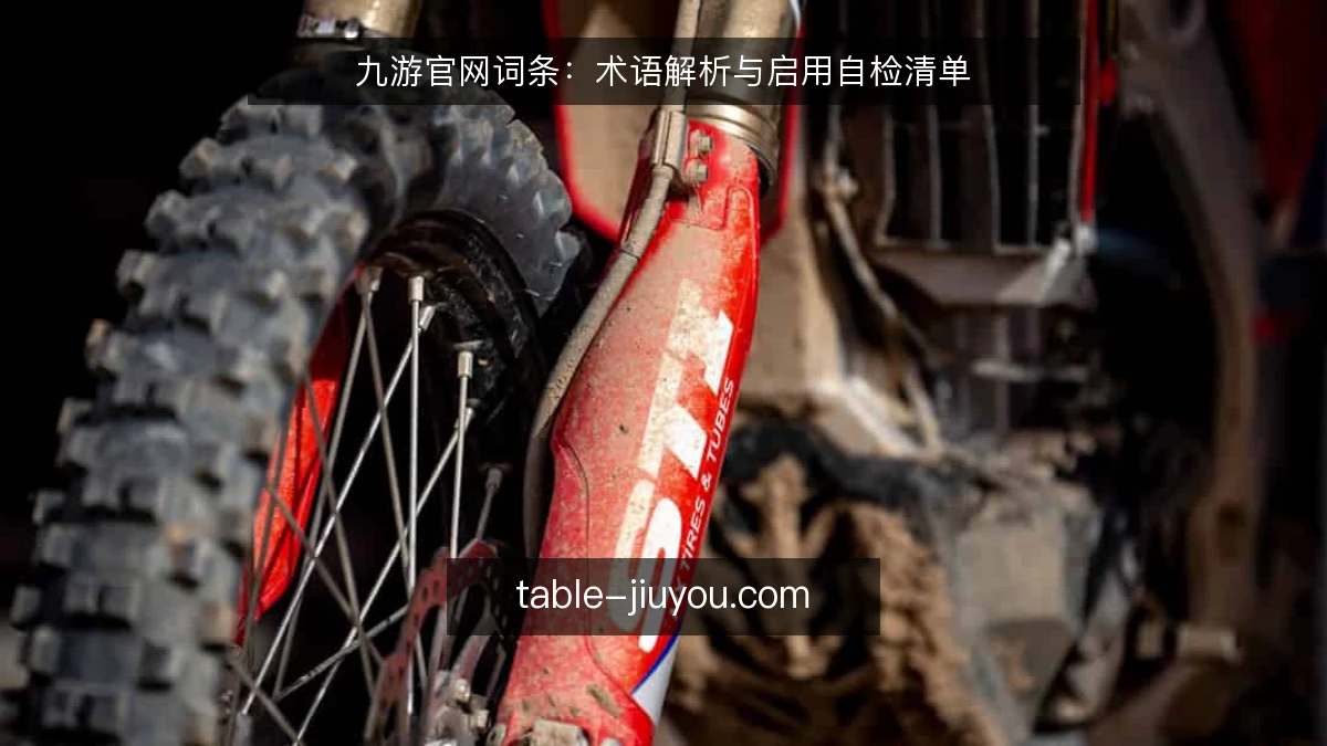 九游官网词条：术语解析与启用自检清单